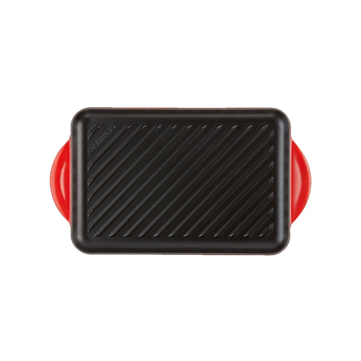 Le Creuset Grill Rettangolare Tradition 32 cm Ciliegia - 3