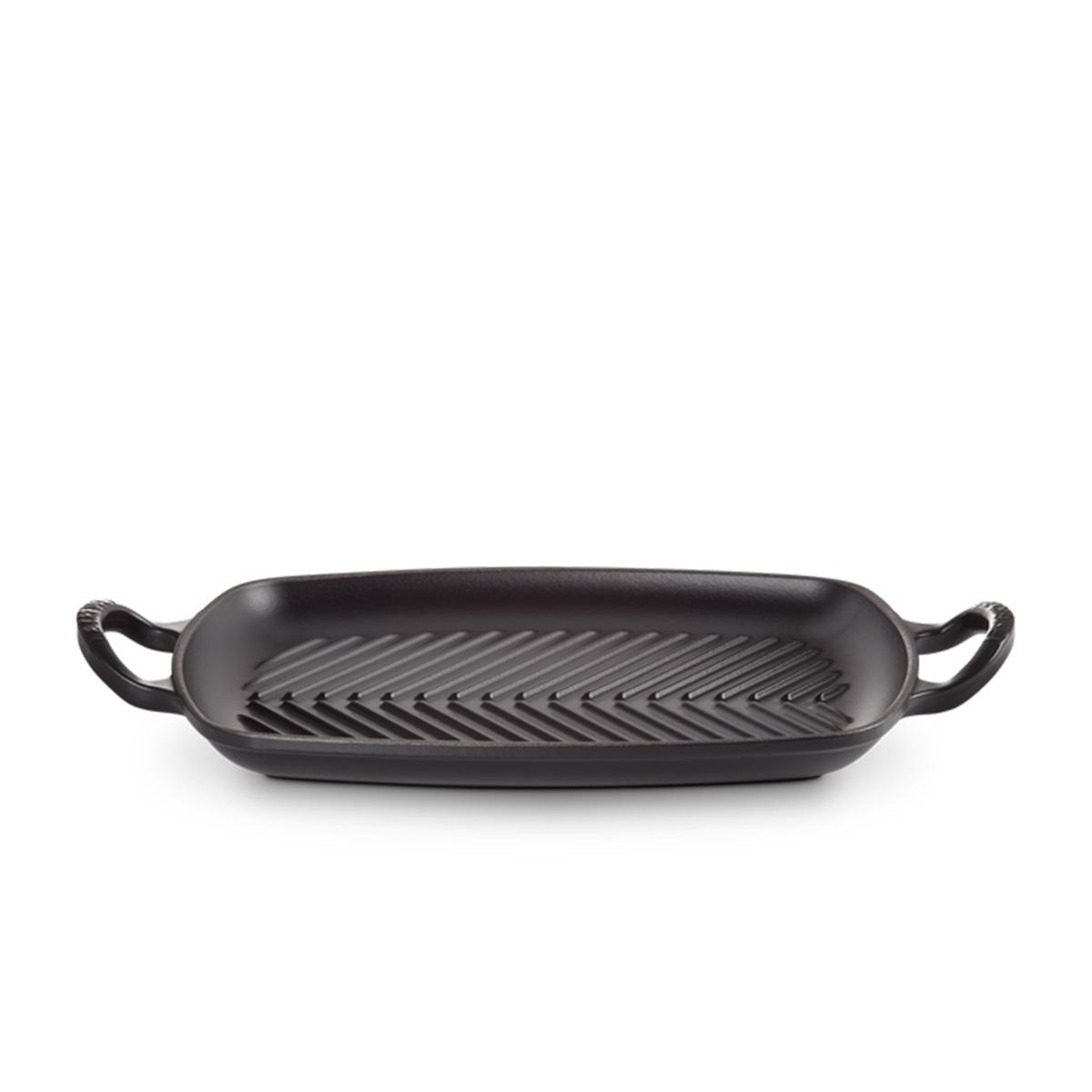 Le Creuset Grill Rettangolare Evolution 39 cm Nero Matt - 1