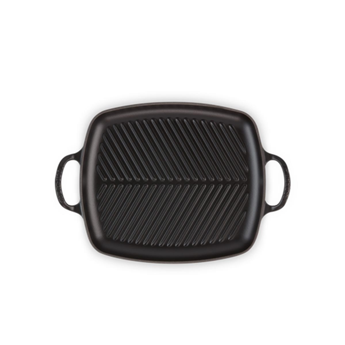 Le Creuset Grill Rettangolare Evolution 39 cm Nero Matt - 3