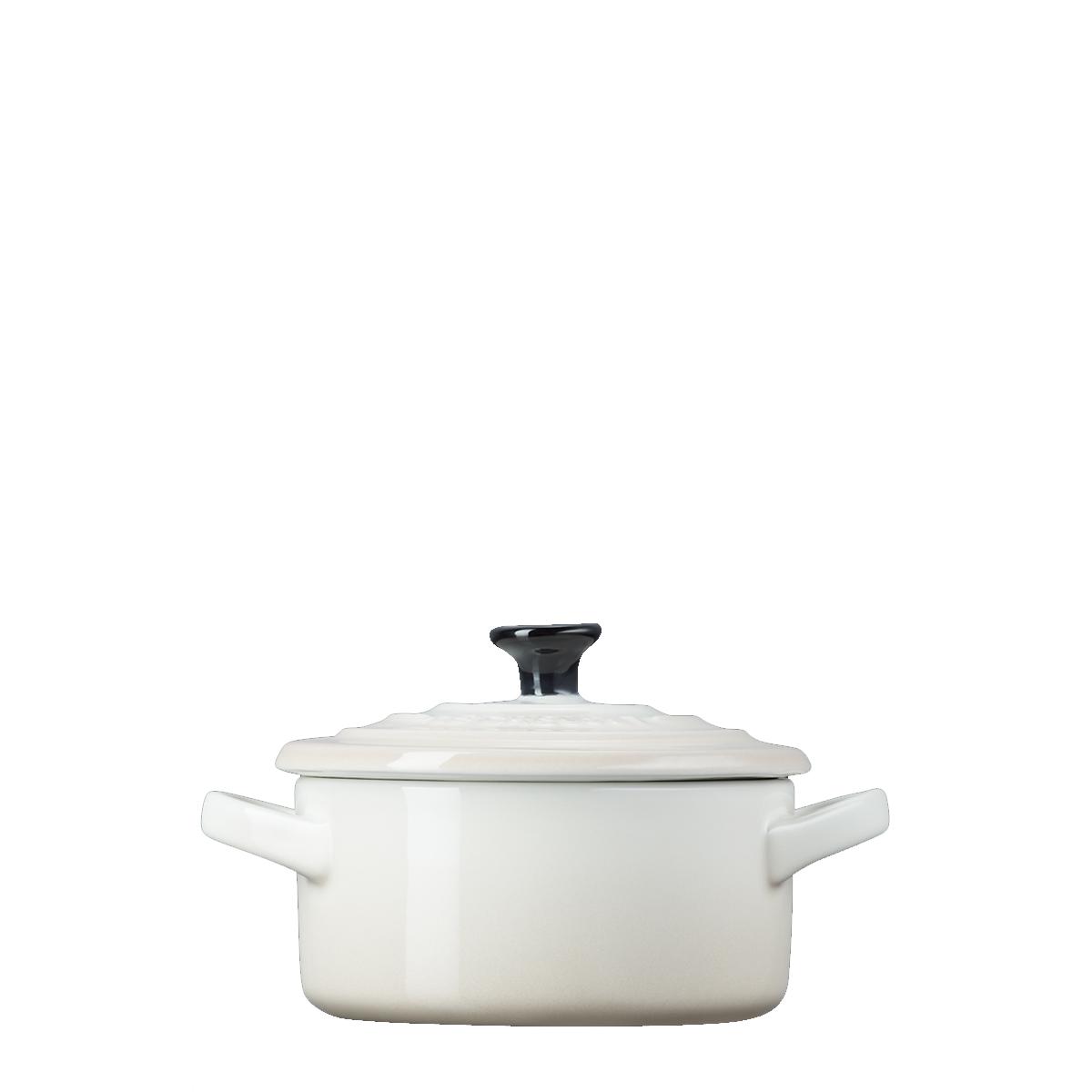 Le Creuset Mini Coccotte Rotonda 10 cm Meringue - 3