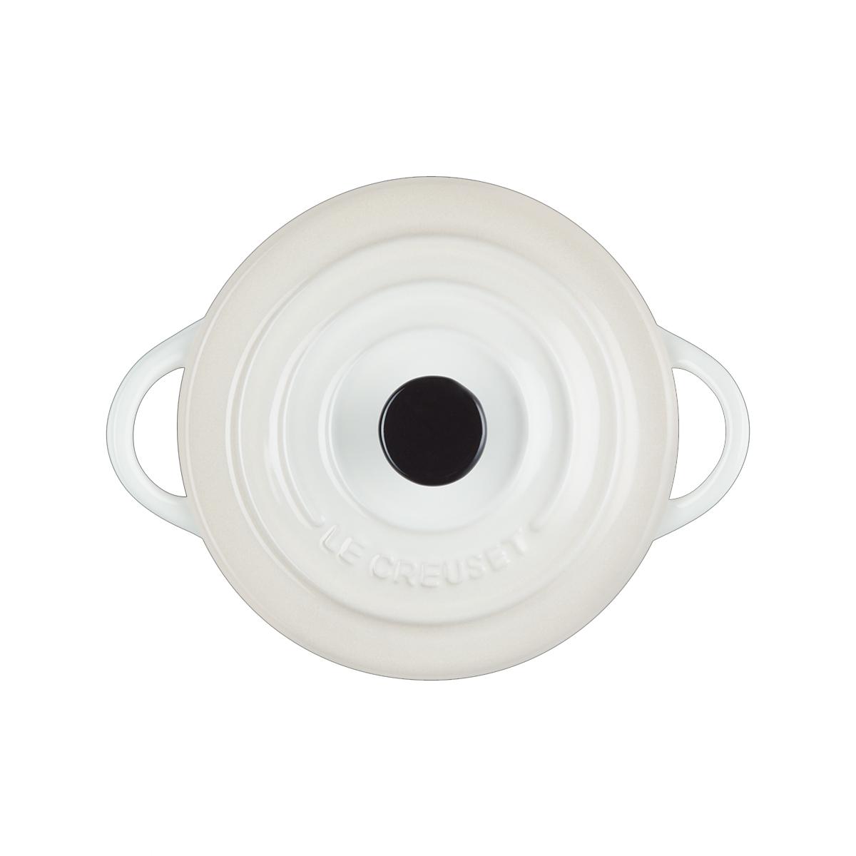 Le Creuset Mini Coccotte Rotonda 10 cm Meringue - 4