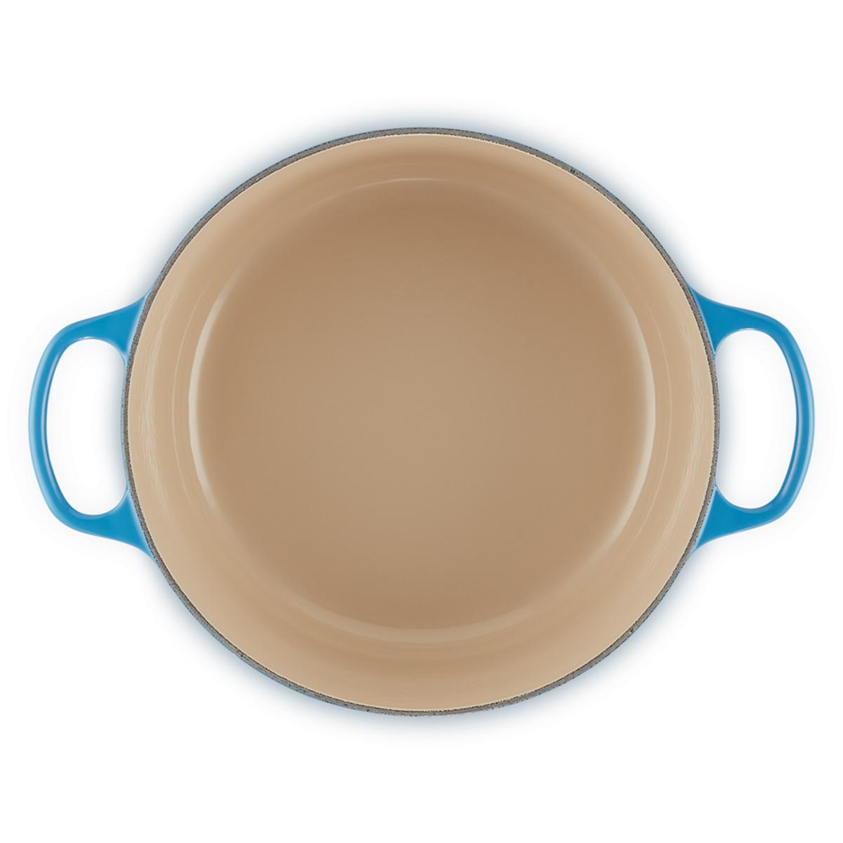 Le Creuset Cocotte Rotonda Evolution 28 cm Azure Blu - 5