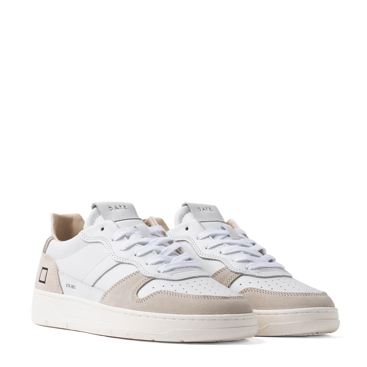 D.A.T.E. Sneakers Court 2.0 Basic White Beige - 2