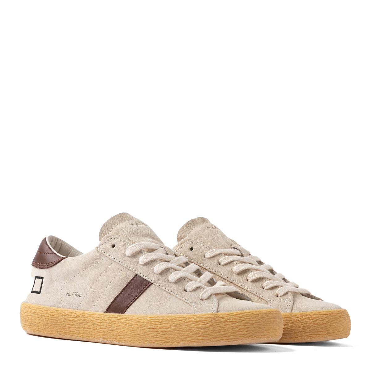 D.A.T.E. Sneakers Hill Low Suede Milk - 2