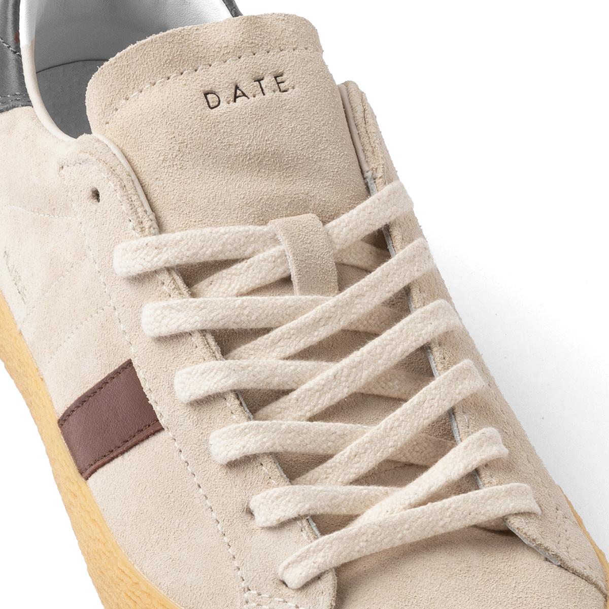 D.A.T.E. Sneakers Hill Low Suede Milk - 5