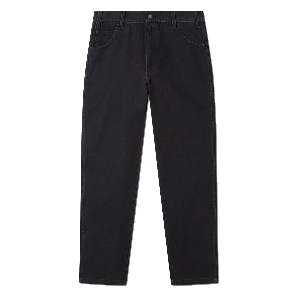 Dickies Pantaloni Duck Carpenter Washed Black - 3