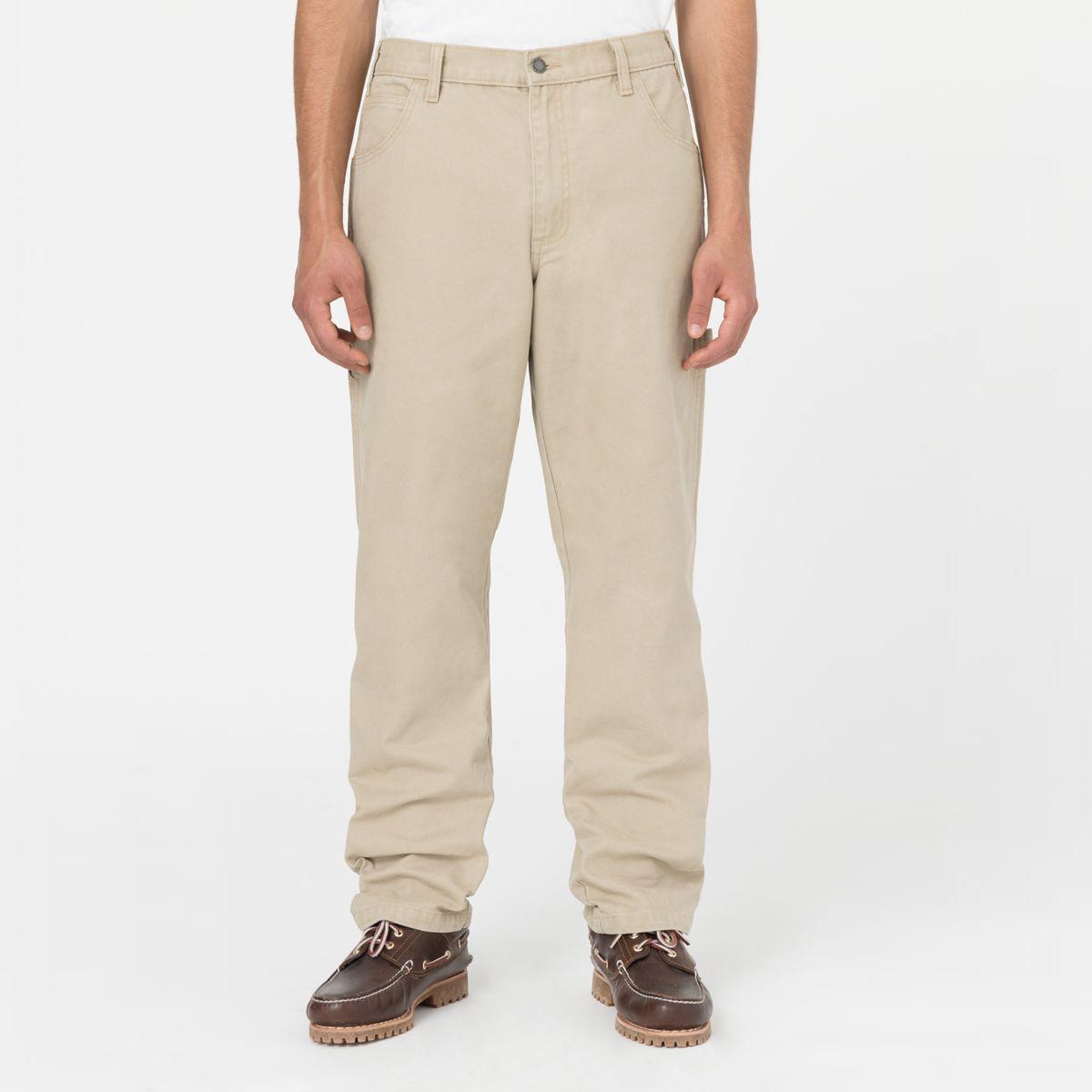 Dickies Pantaloni Duck Carpenter Washed Desert Sand - 1