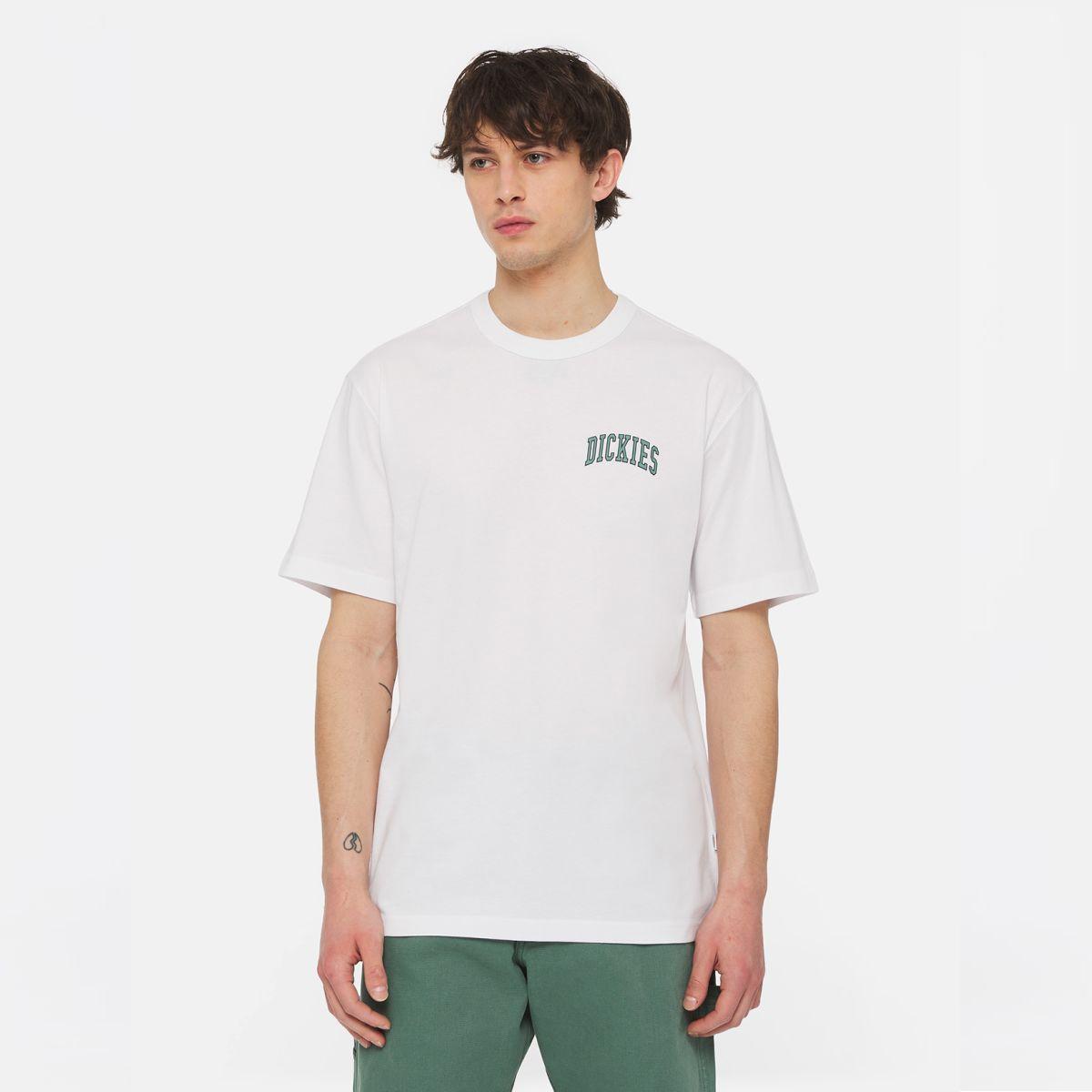 Dickies T-Shirt Aitkin White Dark Forest - 3