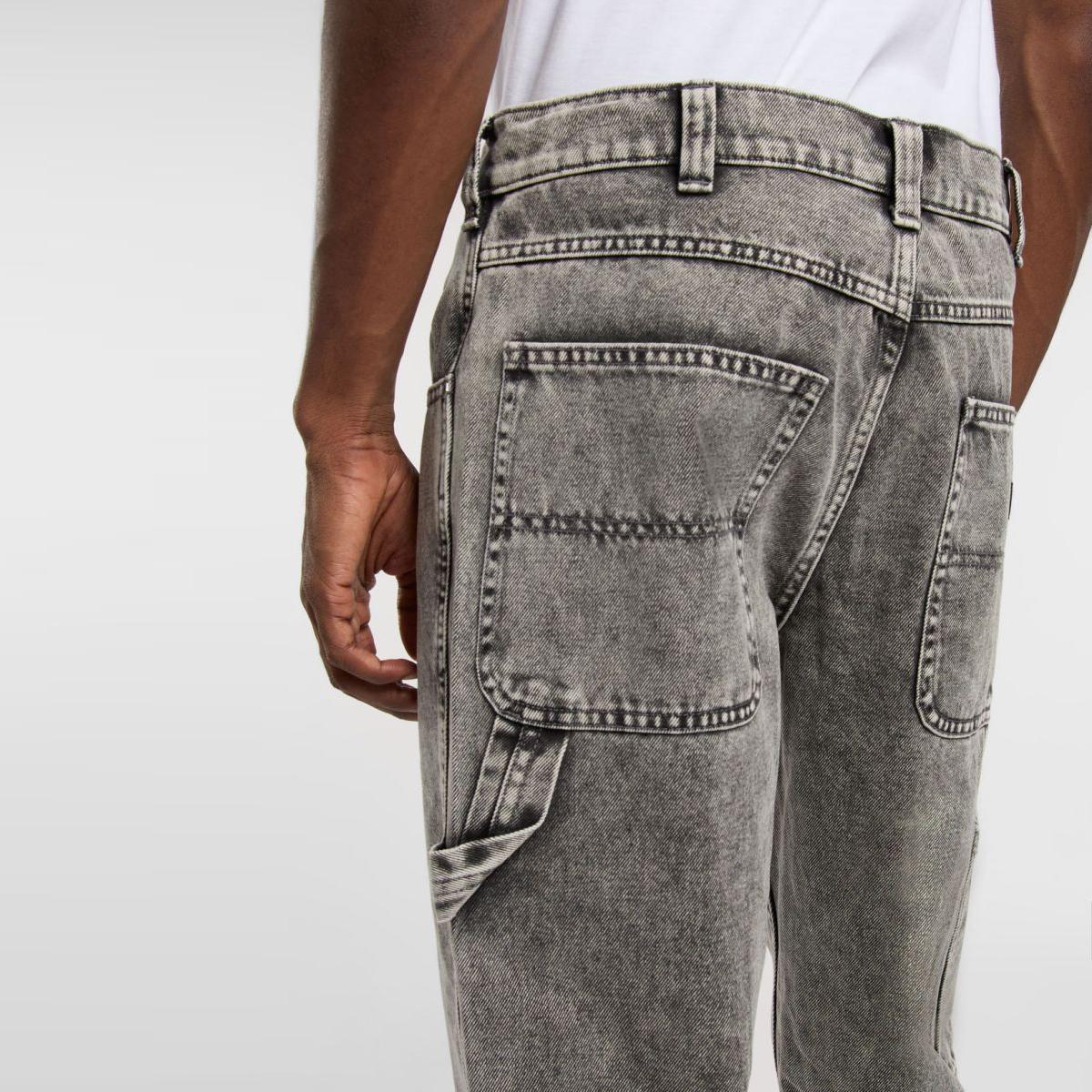 Dickies Jeans Garyville Denim Light Gray Wash - 8