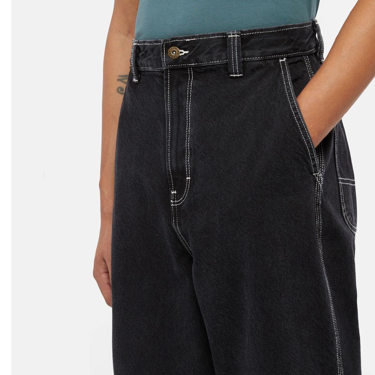 Dickies Jeans Madison Baggy Fit Denim Black Wash - 6