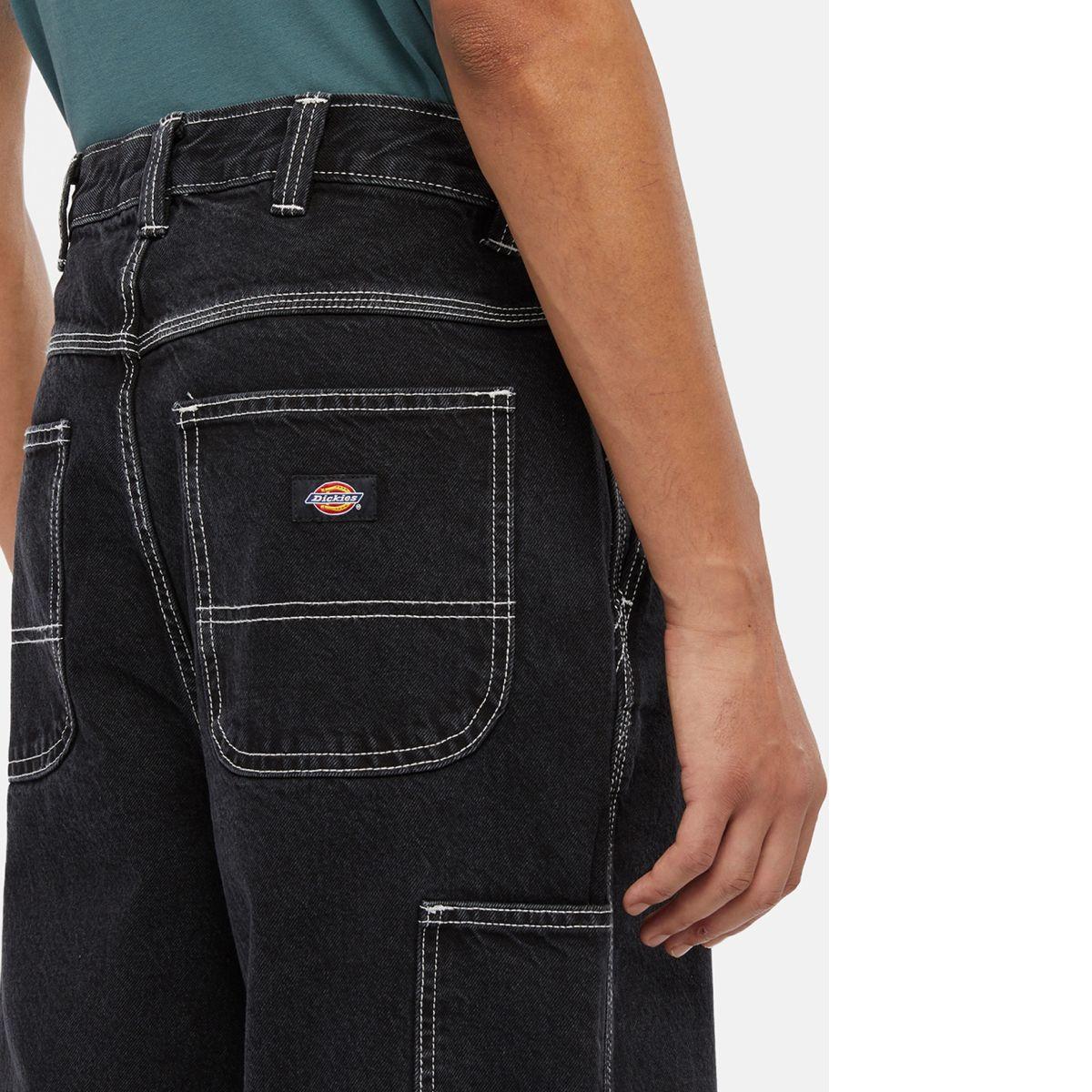 Dickies Jeans Madison Baggy Fit Denim Black Wash - 7