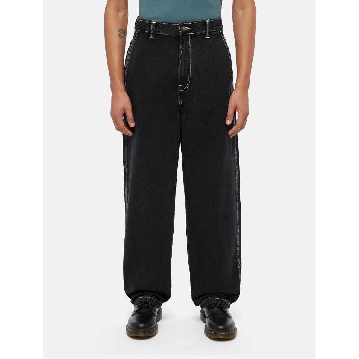 Dickies Jeans Madison Baggy Fit Denim Black Wash - 8