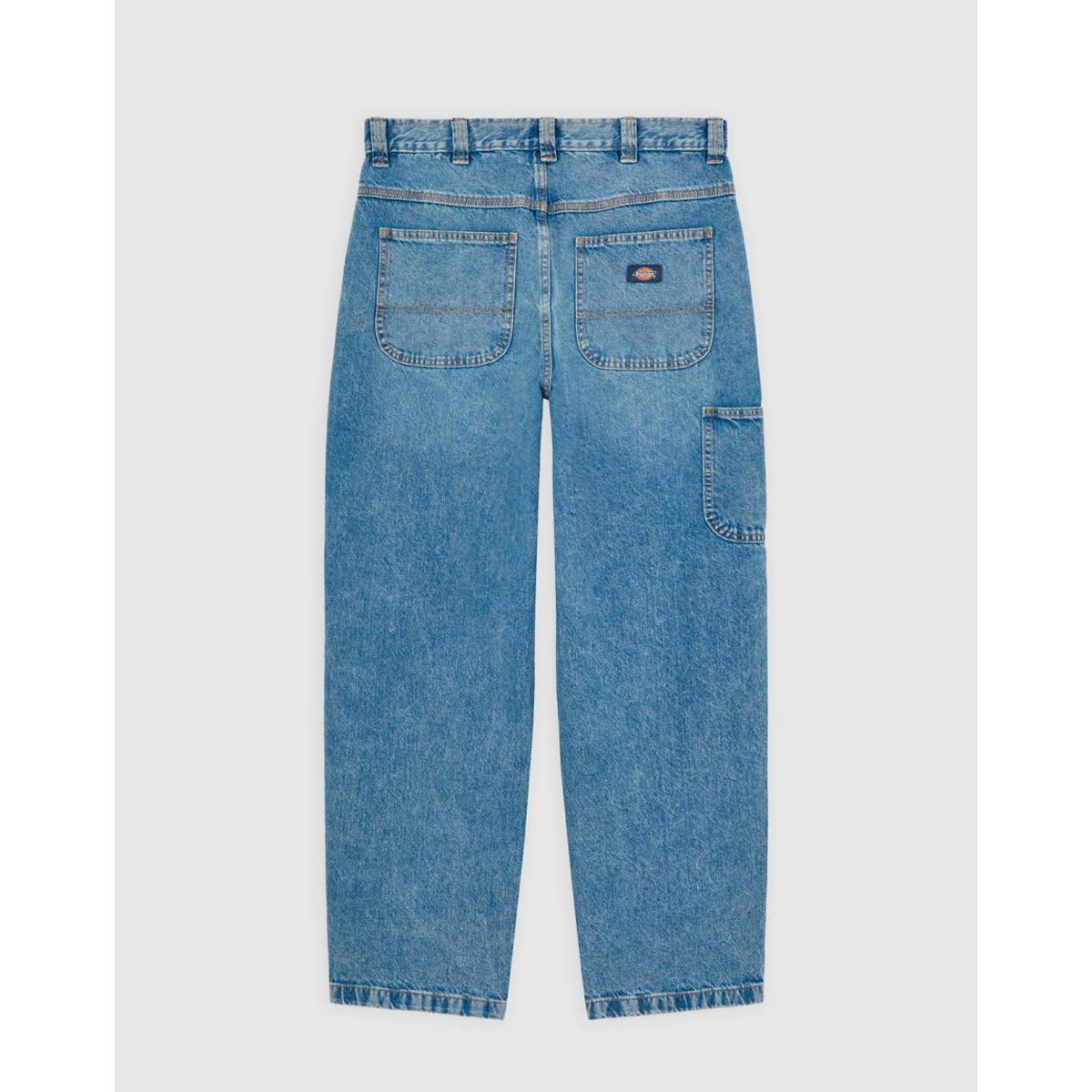 Dickies Jeans Madison Baggy Fit Denim Rinsed Fade - 8