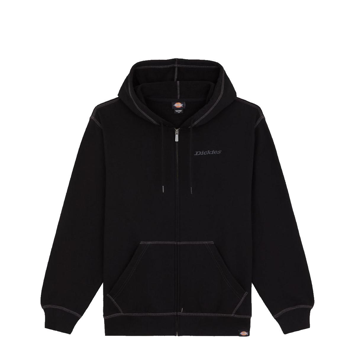 Dickies Felpa Roy FZ Hoodie Black - 1