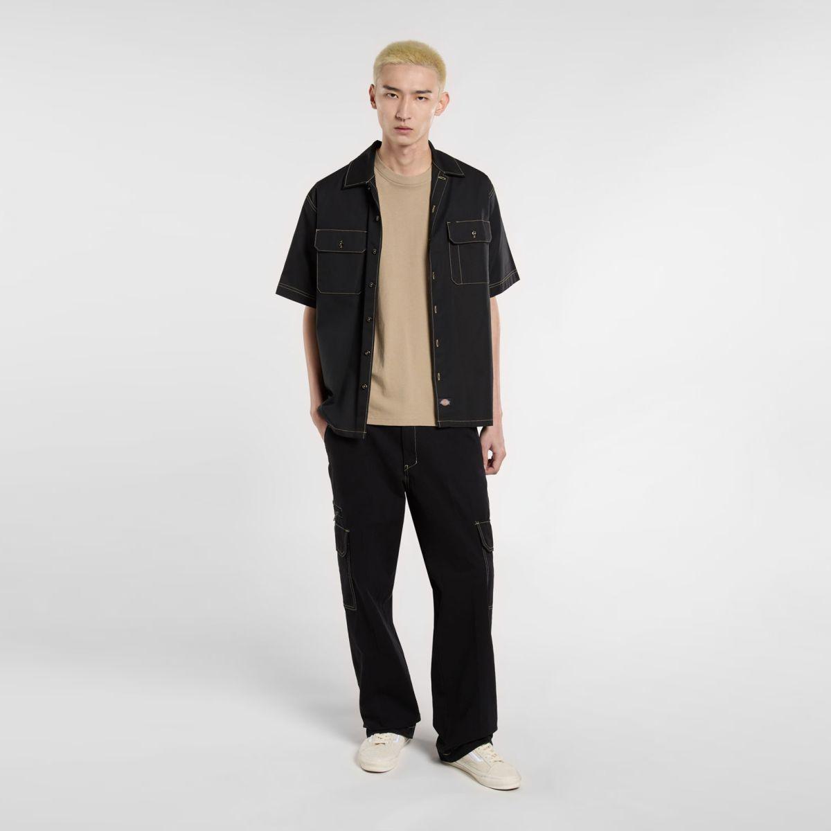 Dickies Pantaloni Riverbend Cargo Black - 4