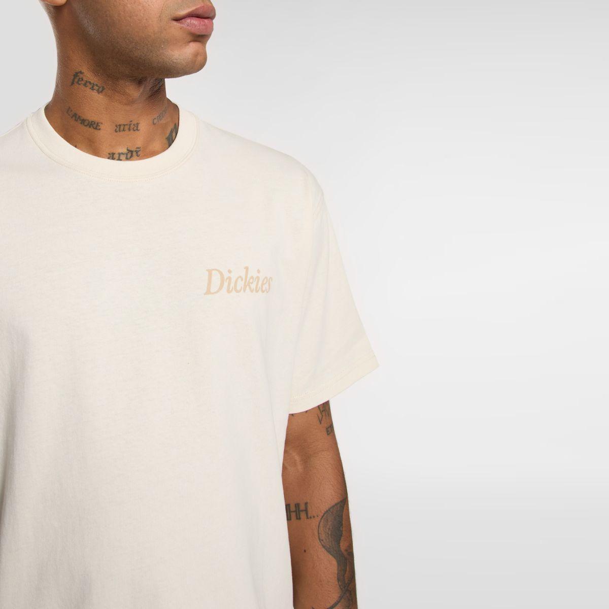 Dickies T-Shirt Companion Script Whitecap Gray - 5