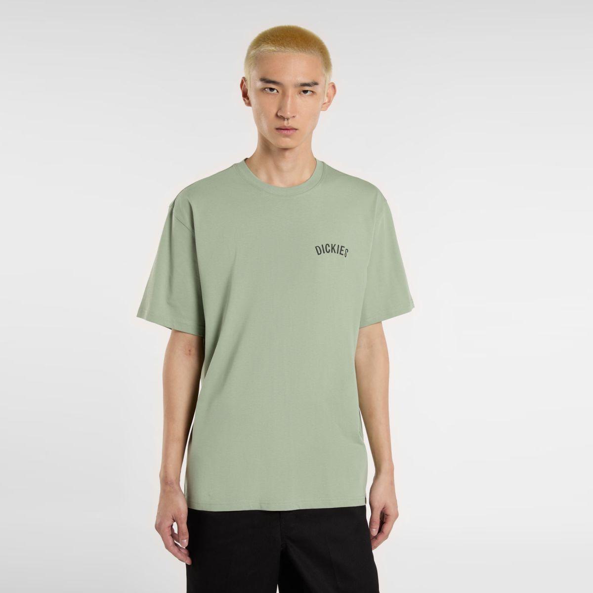 Dickies T-Shirt Dickies Snake Iceberg Green - 3