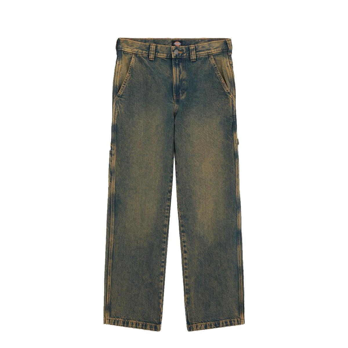 Dickies Jeans Stevensville Carpenter Denim Yellow Fade Ind - 1