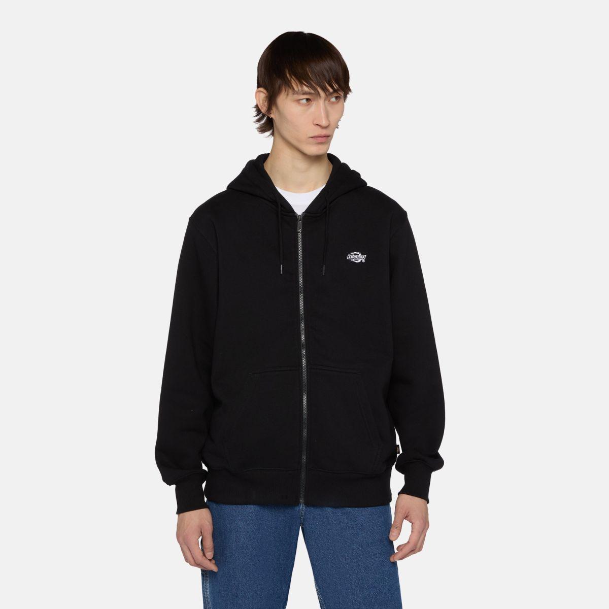 Dickies Felpa con Cappuccio e zip Summerdale Black - 3