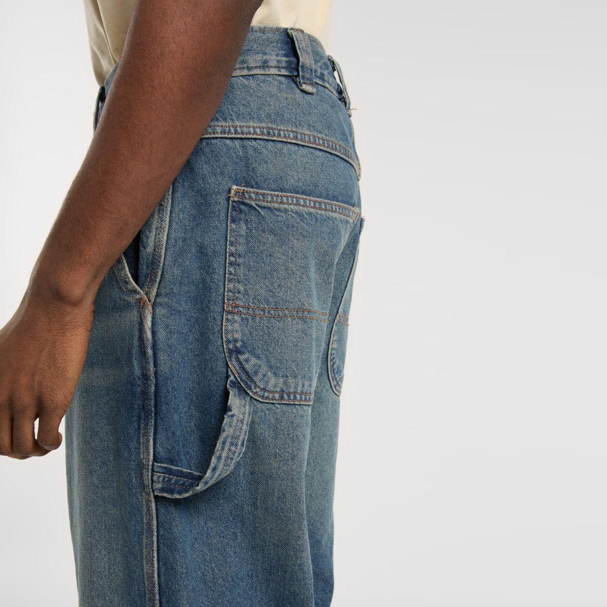 Dickies Jeans Stevensville Carpenter Khaki Tinted Blue - 8