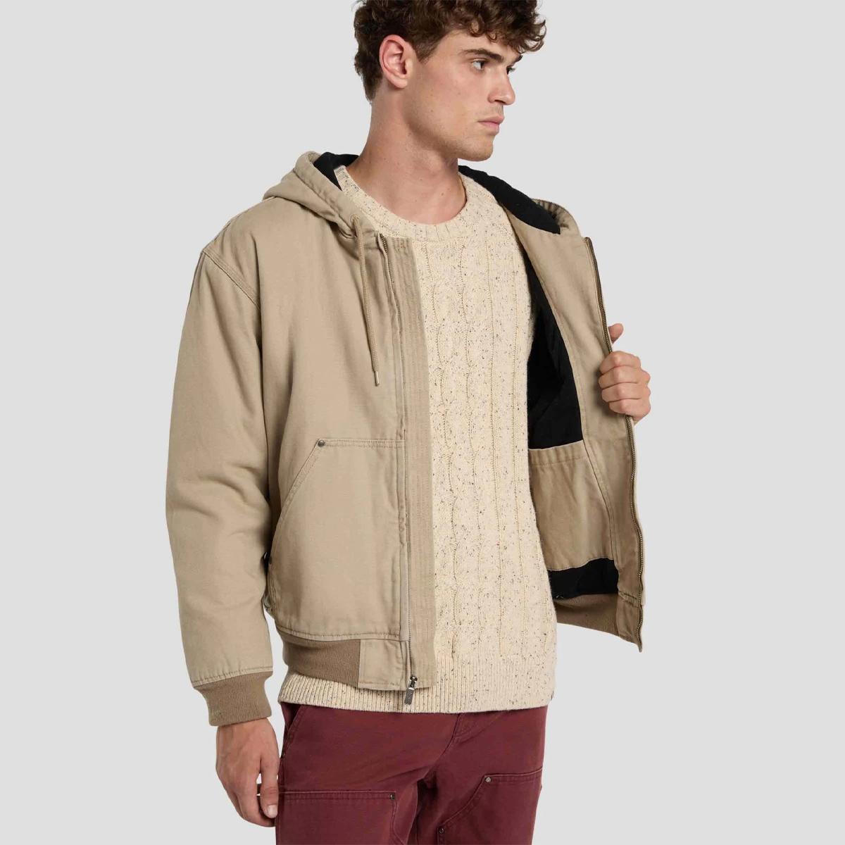 Dickies Giacca Hilham in canvas Desert Sand - 4