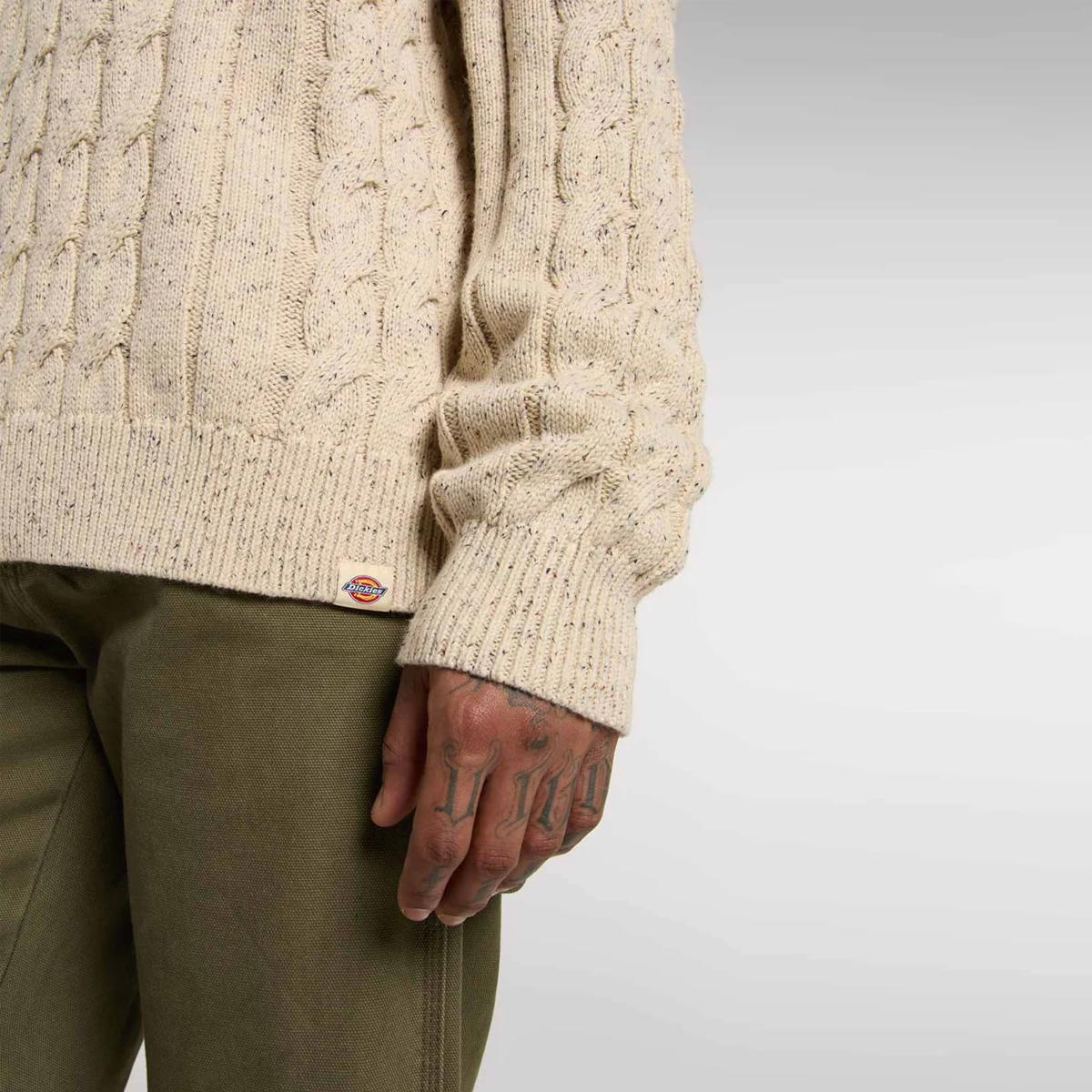 Dickies Maglione Vanleer Cable Wood Ash - 6