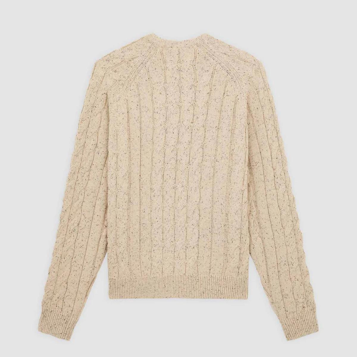 Dickies Maglione Vanleer Cable Wood Ash - 7