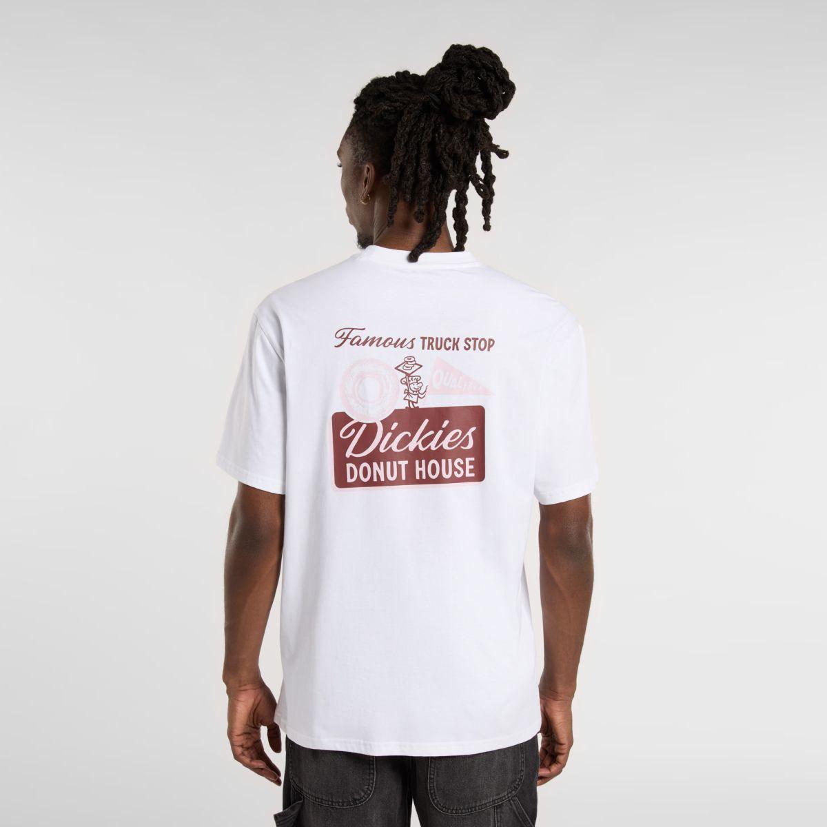 Dickies T-Shirt Donut House White - 4