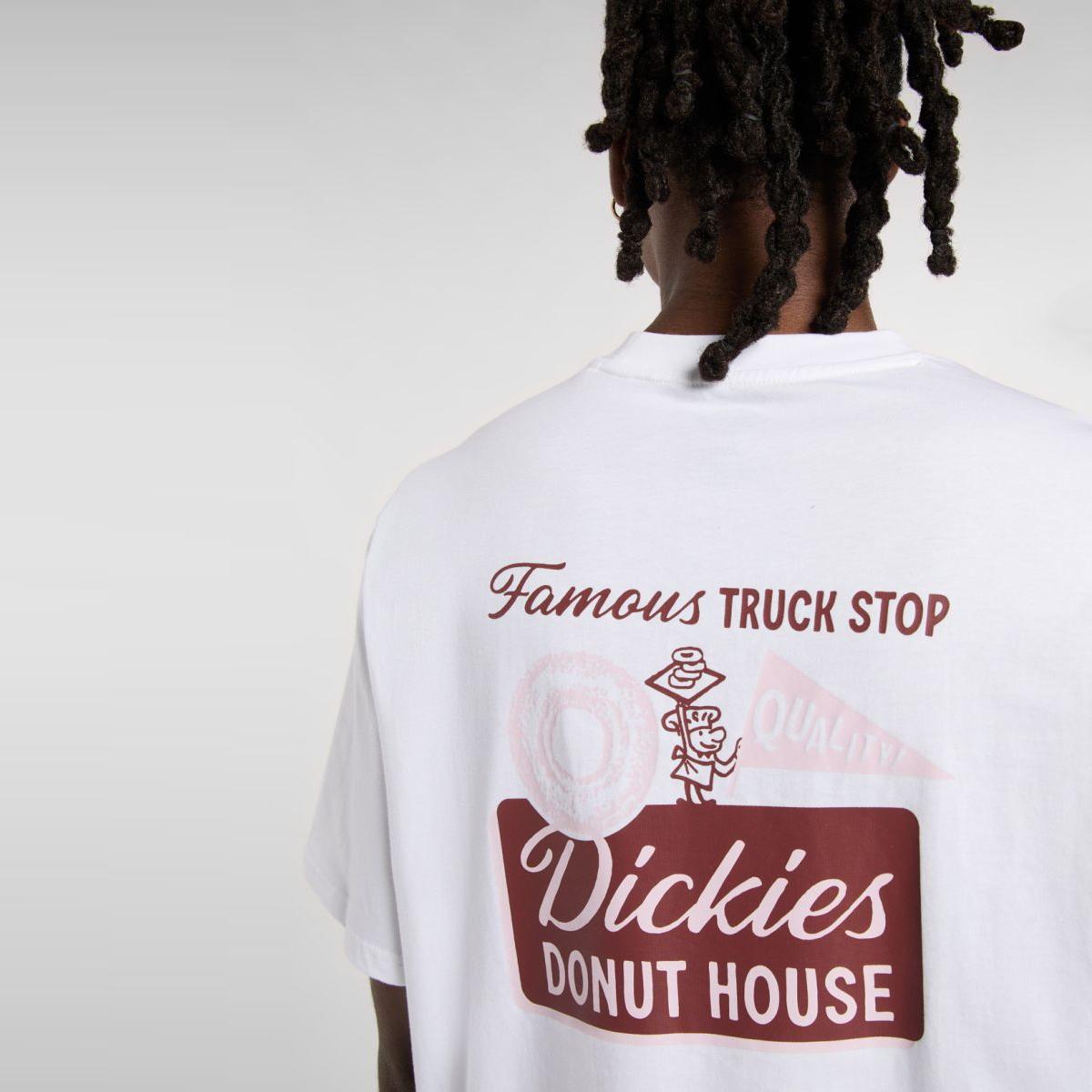 Dickies T-Shirt Donut House White - 7