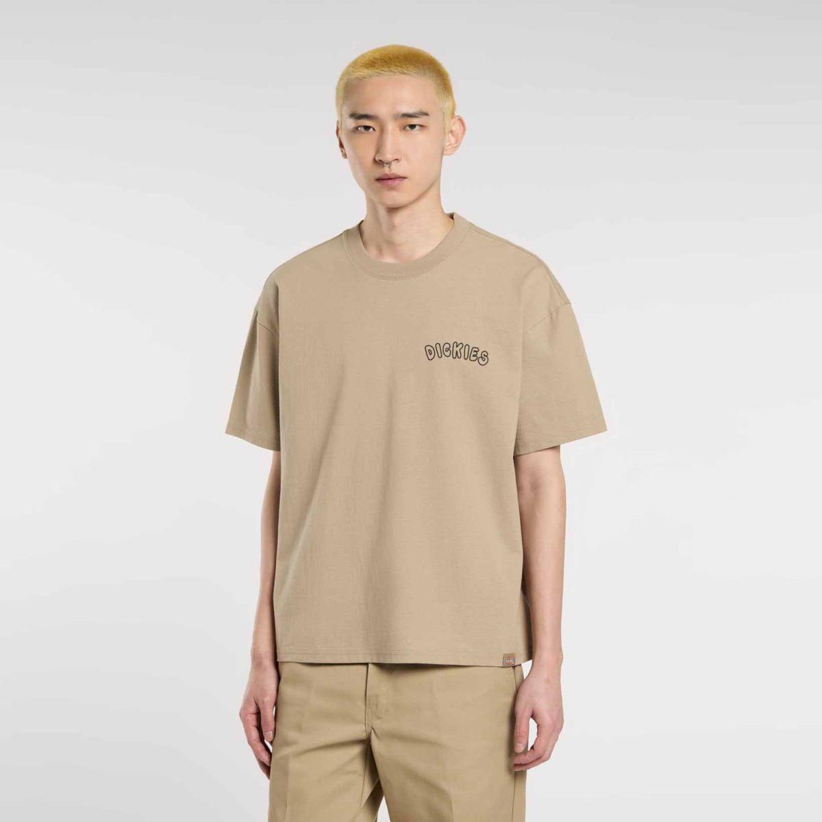 Dickies T-Shirt Decartuville Desert Sand - 3