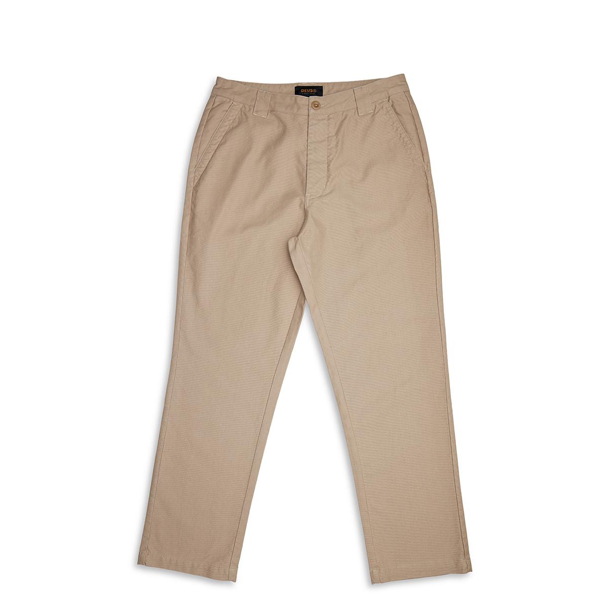 Deus Ex Machina Pantaloni Hank Whipcord Khaki - 1