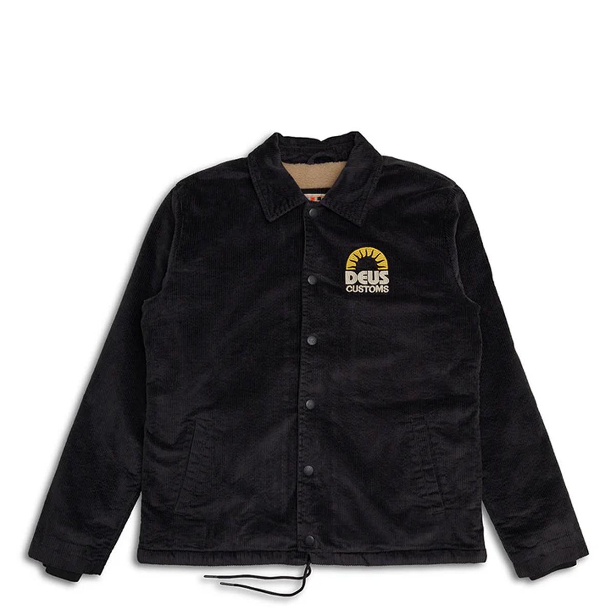 Deus Ex Machina Giacca Stokes Coach Anthracite - 1