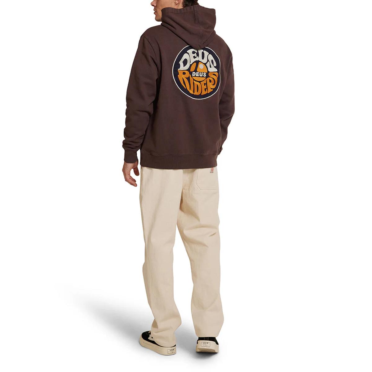 Deus Ex Machina Felpa Riders Friend Choc Brown - 2