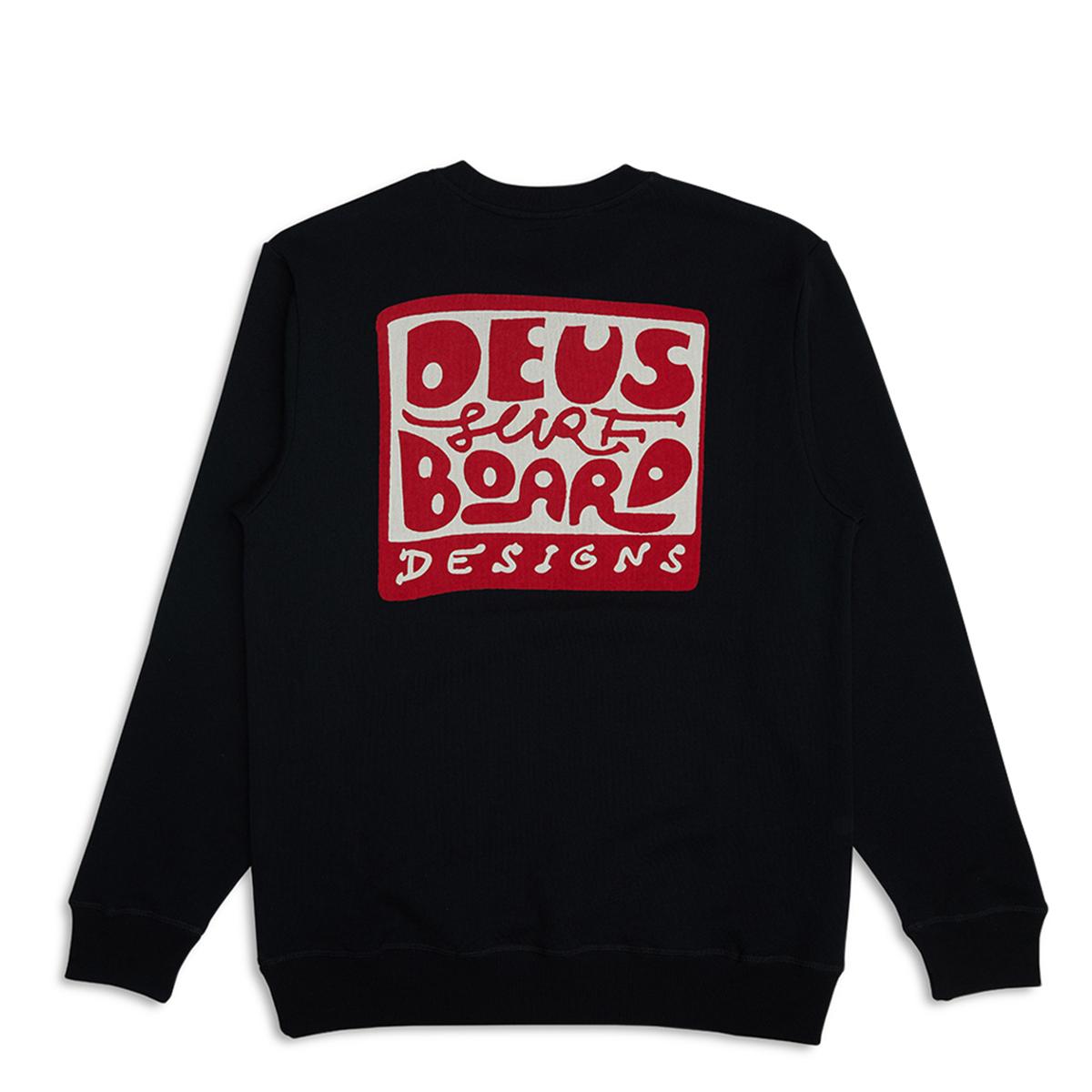 Deus Ex Machina Felpa Nice To See You Crew Black - 2