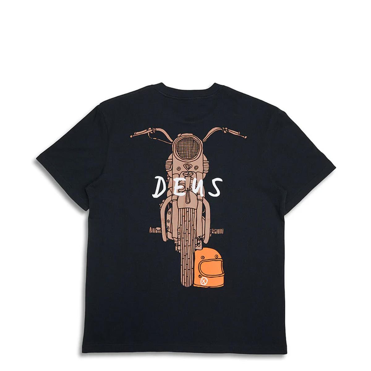 Deus Ex Machina T-Shirt Frontage Black - 6
