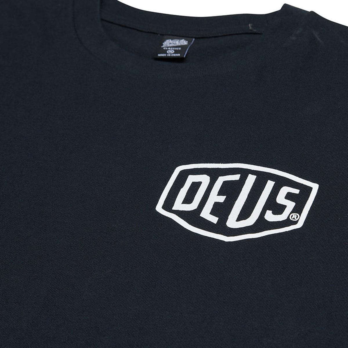 Deus Ex Machina T-Shirt Frontage Black - 7