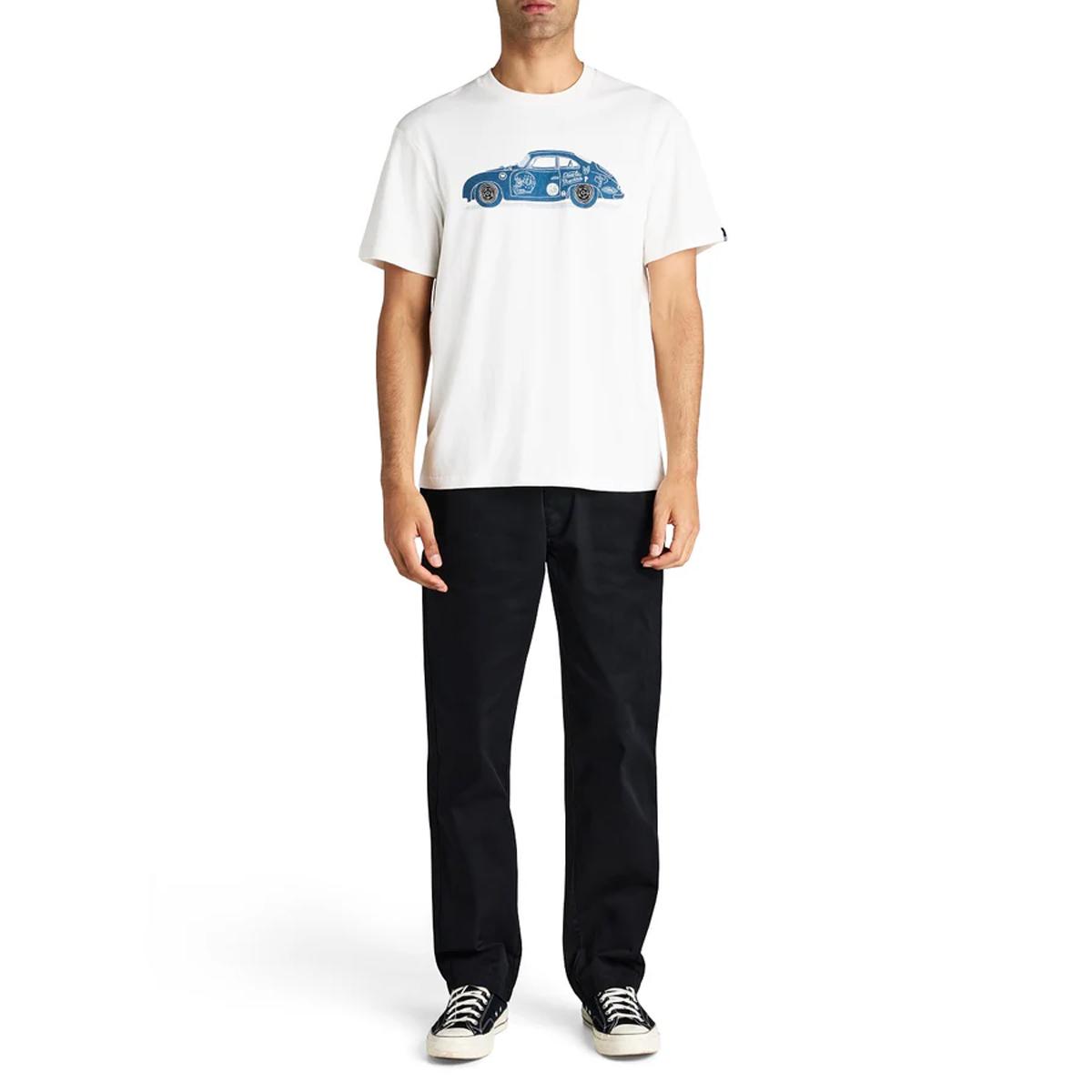 Deus Ex Machina T-Shirt 356 Porsche White - 1