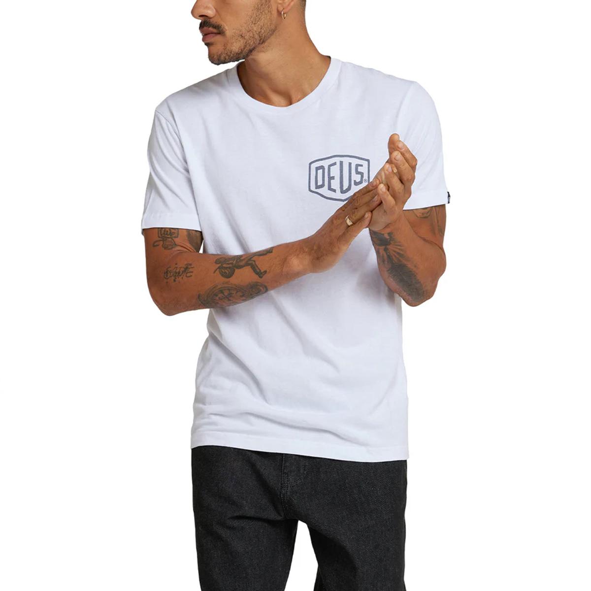 Deus Ex Machina T-Shirt Tokyo Address White - 2