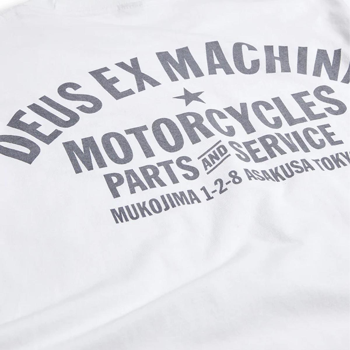 Deus Ex Machina T-Shirt Tokyo Address White - 8