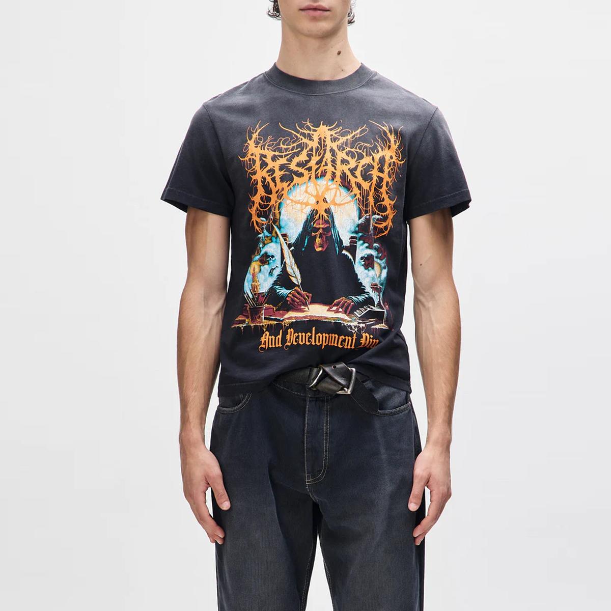 Deus Ex Machina T-Shirt R&D Anthracite - 3