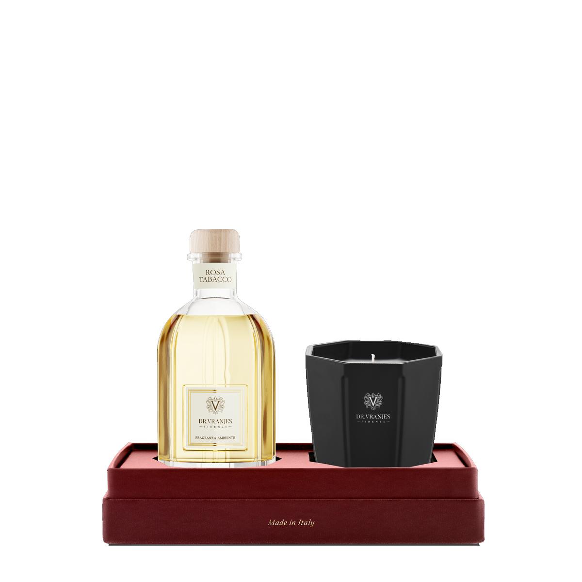 Dr Vranjes Cofanetto Limited Edition Rosa Tabacco 250 ml e Candela S - 1