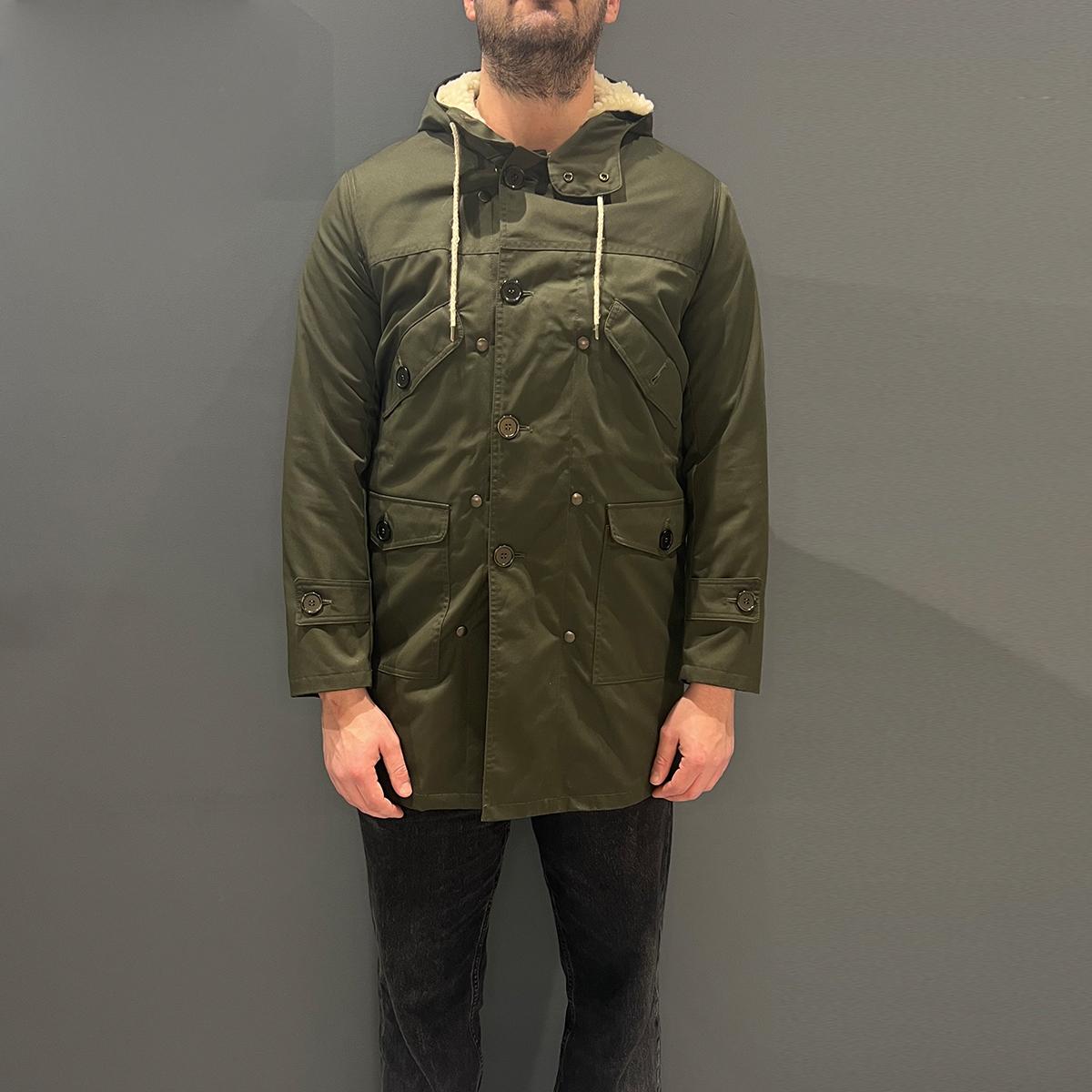 EQUI Cappotto Eskimo Over Tecnogabardina Verde Unito - 2