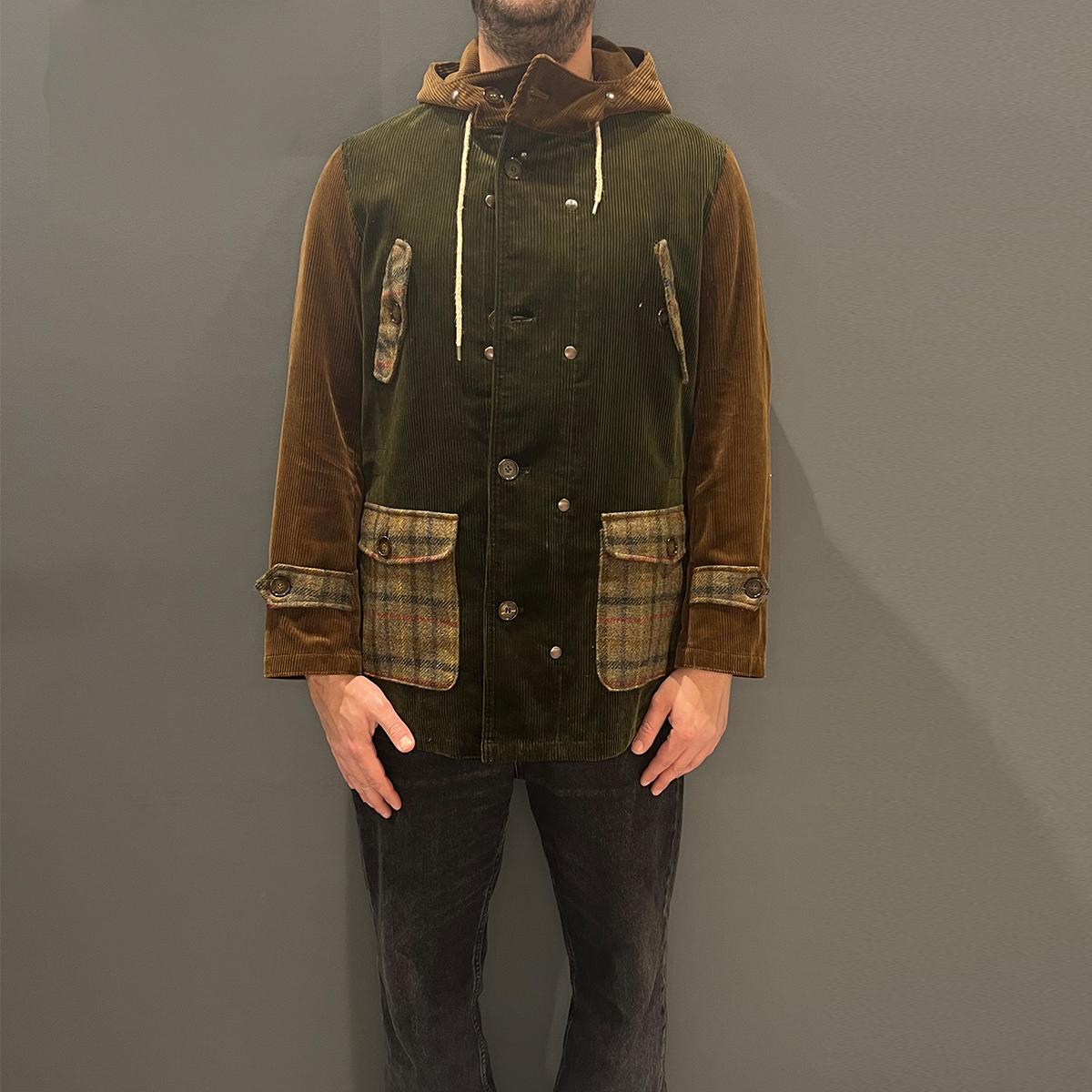 EQUI Cappotto Eskimo Mini Velluto Verde Oliva - 2