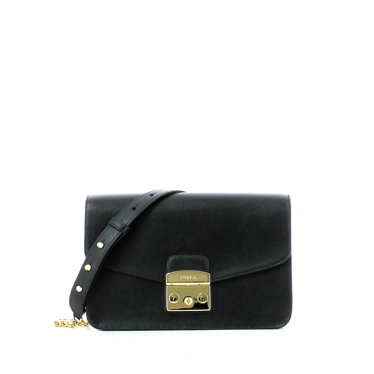 Metropolis S Shoulder Bag-ONYX-UN