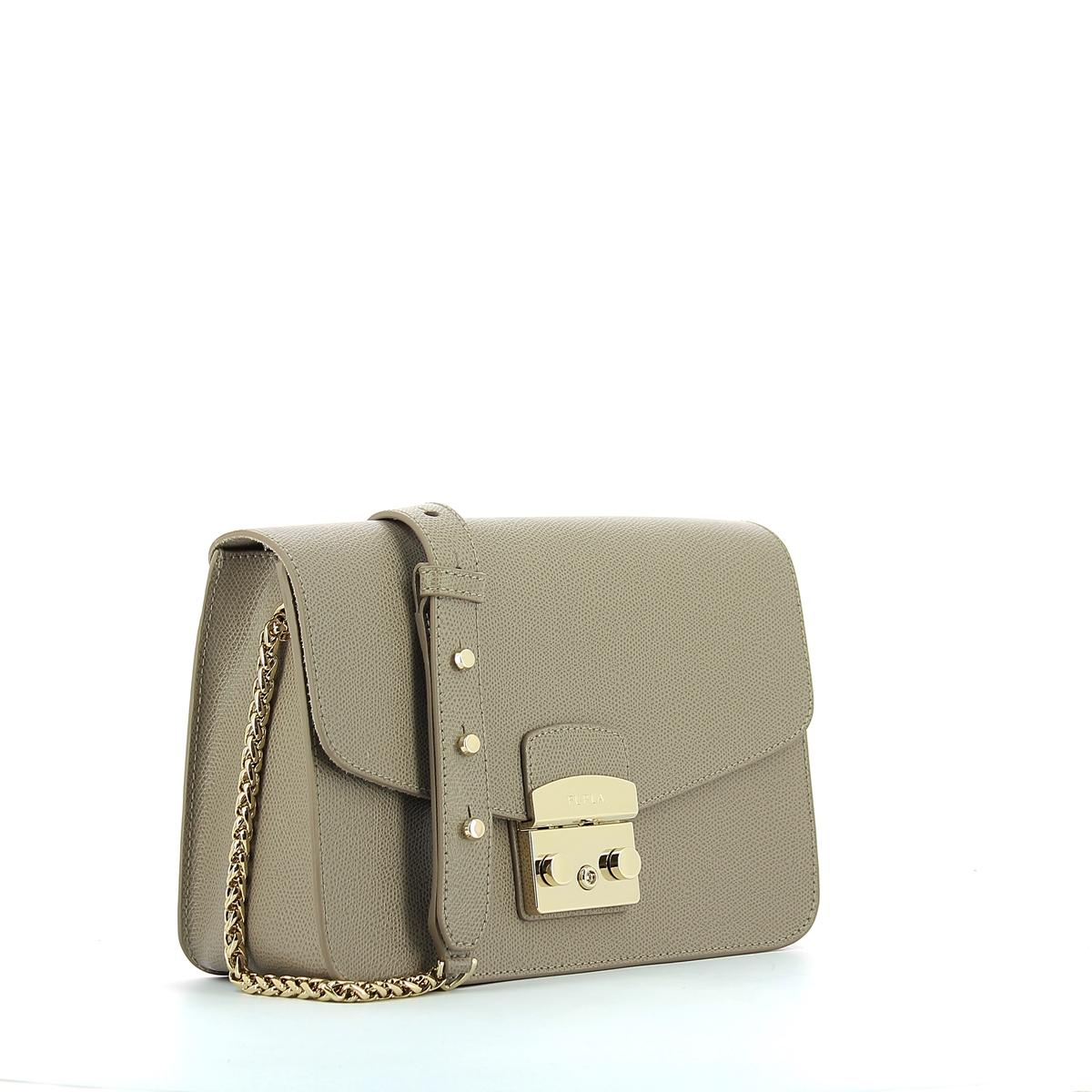 Metropolis S Shoulder Bag-SABBIA/b-UN