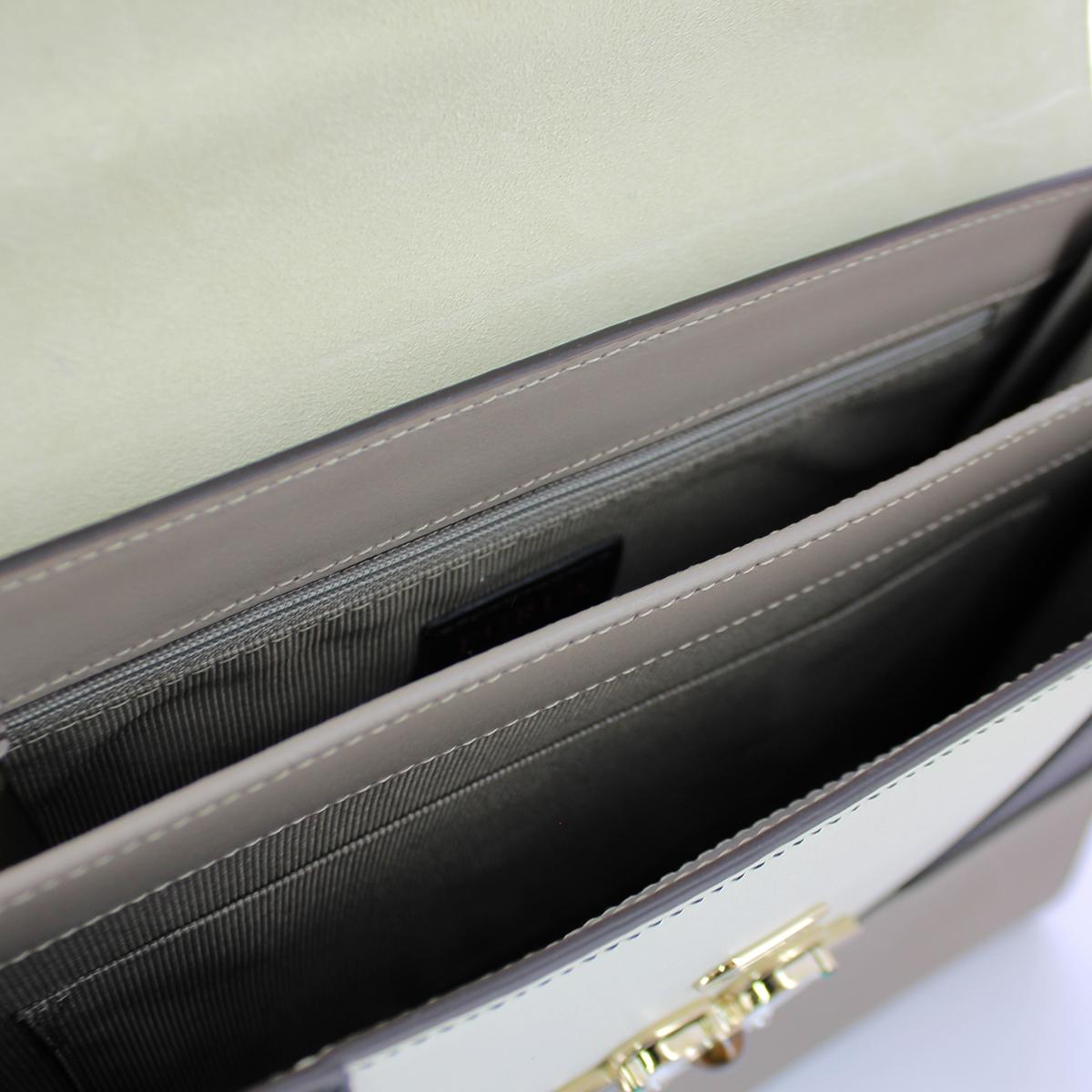 Top Handle Mughetto L-SABBIA/b+ONYX+P-UN