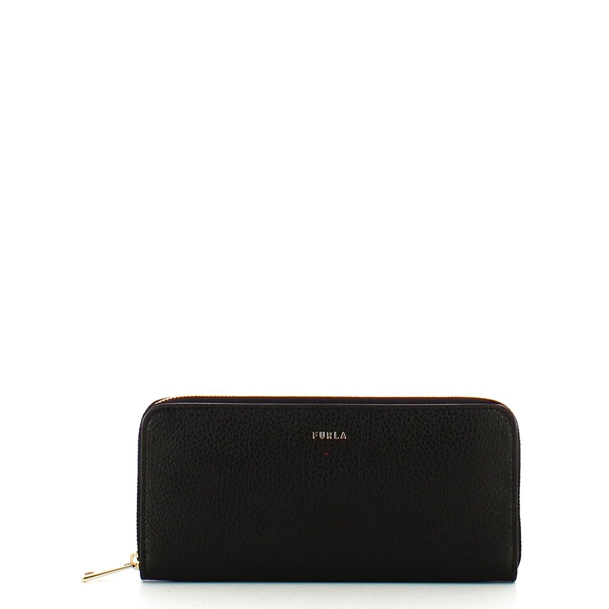 Furla Portafoglio Babylon XL Zip Around Nero - 1