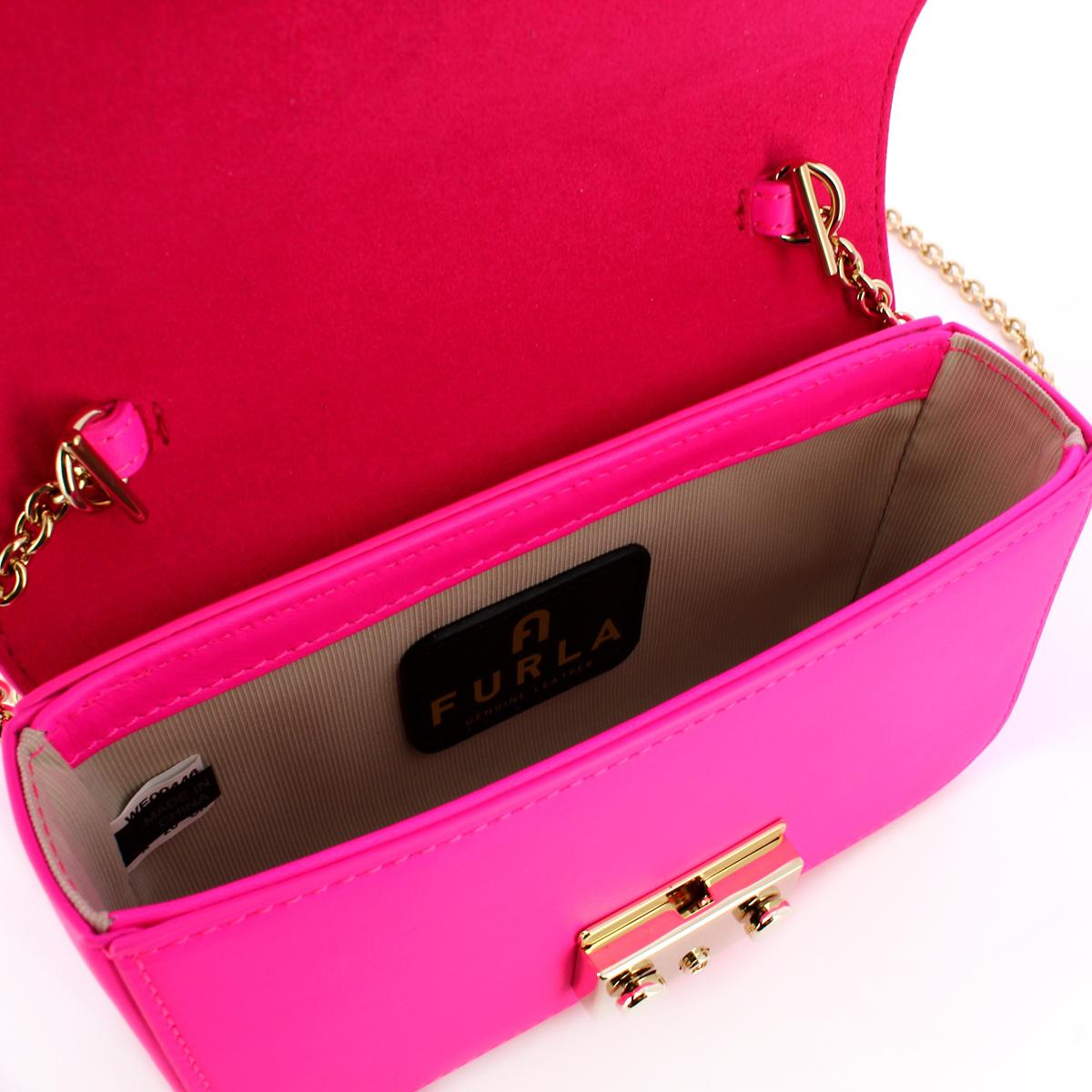 Furla Mini Borsa a bandoliera Metropolis Hot Pink - 4