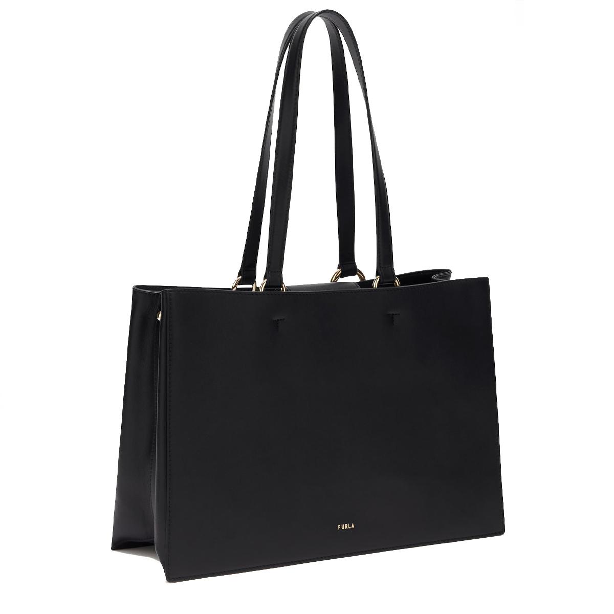 Furla Borsa Shopping Nuvola L Nero - 3