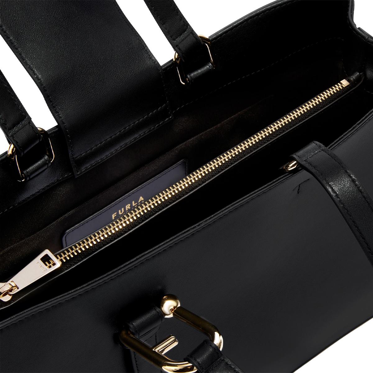 Furla Borsa Shopping Nuvola L Nero - 4